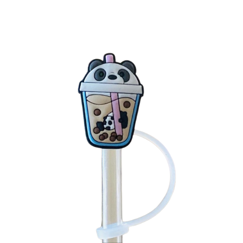 Boba Panda Straw Topper