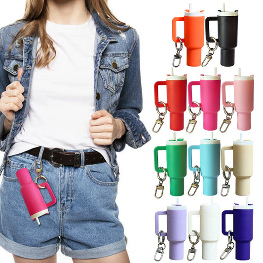 Mini Tumbler Keychain & Chapstick Holder